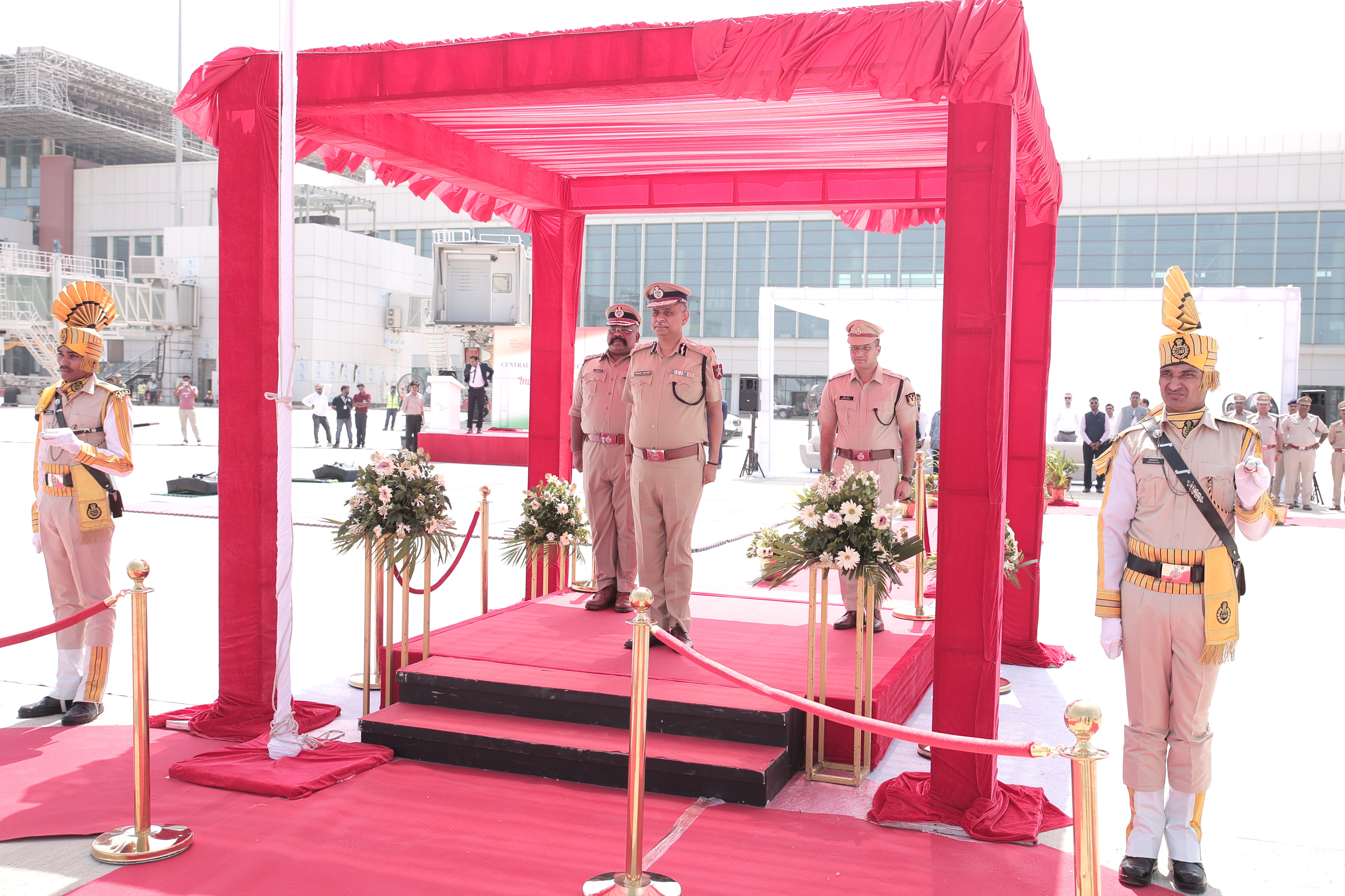 NIA CISF Induction Ceremony